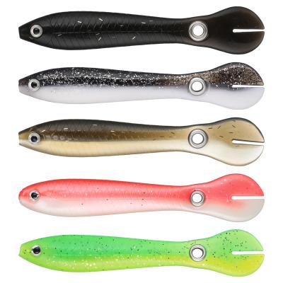 China Bass Lures Stuff Soft Simulation Loach Slow Descent Bionic Swimming Bait Fishing Tackle SFL-003 for sale