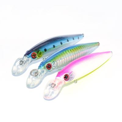 China New 85mm ABS 8g hard lure wobbler minnow top water plastic fishing float jerkbait YHJD-85-1 for sale