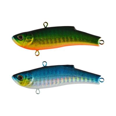 China Hot Selling Rattle Swimbait 3D Artificial Submerged Eyes Fishing Lure Heavy Vibe Lipless Lure For Freshwater SO70 for sale