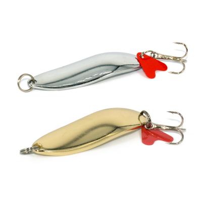 China Artificial Trout Tick Casting Fishing Lure Spinner Slow Building Spoon S1201-21 for sale