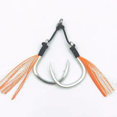 China Basting Aid Hooks Bkk Butterfly Glow Jigs Slow Fall Hooks Size 5/0.7/0 High Carbon Steel Straight Bending Quick for sale