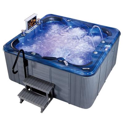 China balboa 6 people persons home air jet tv massage outdoor whirlpool spa hot tub for sale