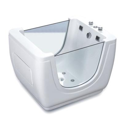 China 1100mm baby acrylic massage bathtub babyspa for sale