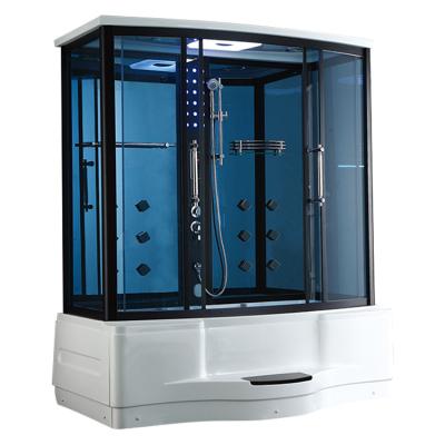 China whirlpool bath indoor steam shower room 2 person for sale