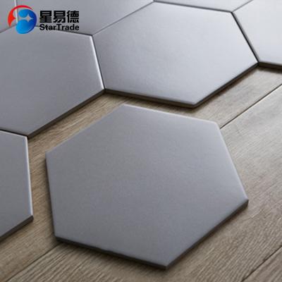 China Wholesale ceramic bathroom non slip antique hexagon floor tile wall for sale