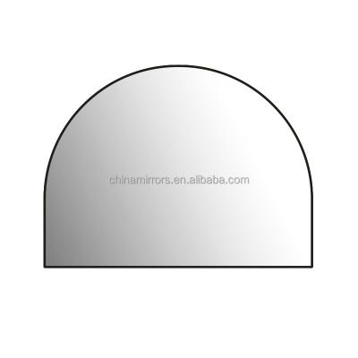 China Large Contemporary Decorative Full Body Arch Wall Round Mirror Decorative Mirror Frame for sale