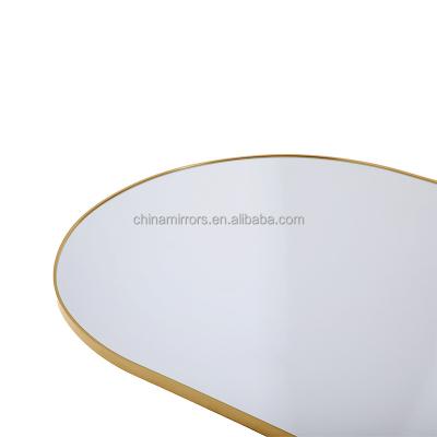 China Nordic Wholesale Contemporary Aluminum Alloy Wall Decor Luxury Hot Selling Large Mirror for sale