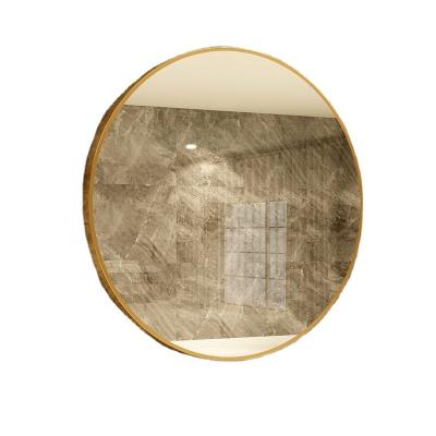 China Hot Selling OEM Aluminum Alloy Decorative Framed Metal Mirror Wall Frame Eco-friendly Luxury Round Metal Frame Mirror Eco-friendly for sale