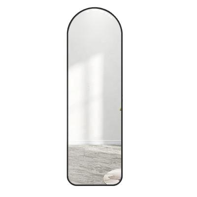 China Wholesale Minimalist Aluminum Arch Full Body Bedroom Gold Espejo Espejo Large Mirror for sale