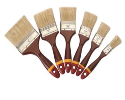 China Good Quality Promotional Fashion Wooden Manual Paint Brush Paint Brushes for sale