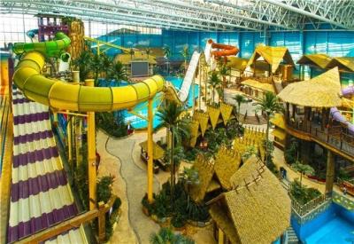 China Safety Water Park Equipment Outdoor Water Slides For Children 60.000 Sqm for sale