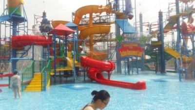 China Wizard Paradise 304 Stainless Steel Water Park Playground 45 * 40 M For Kids for sale