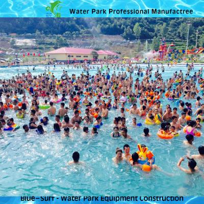 China 6000 Sqm Big High Hurricane Wave Pool Vacuum Machine For Water Park Equipment for sale