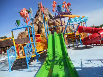 Chine Terrain de jeu énorme extérieur de l'eau d'enfants de piscine, équipement de parc de jet à vendre