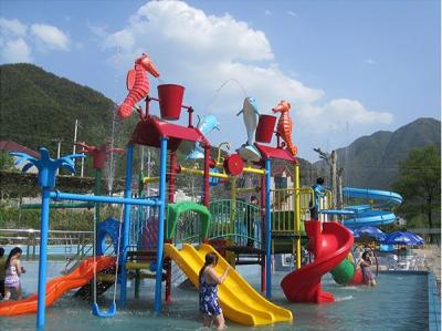 China Water Entertainment Kids Water Playground , Summer Fun Water Park 50 People for sale