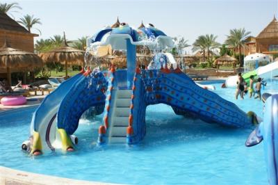 China Outdoor Small Water Slide Water Fun Park Octopus Style Pool Water Slides for sale