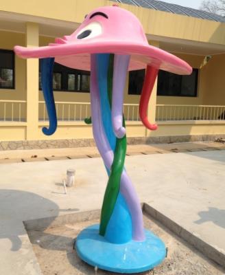 China Water Park spray park equipment of acalephe water Toy , Aqua Park Equipment for sale