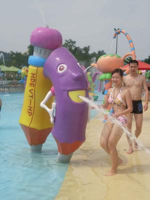 Chine Fontaine d'eau extérieure de pecil d'équipement de parc de jet pour des enfants à vendre