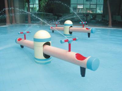 China Kids Recreation Water See-saw Playground Spray Park Equipment for sale