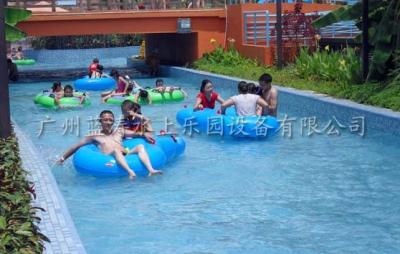 China Children Aquasplash Lazy Raver / Stream With Wave , Water Fun Park for sale