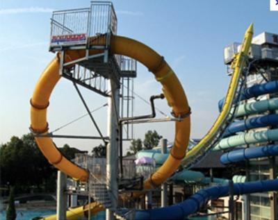 China Roller Coaster Adult Water Slides Fiberglass High Speed Water Slide for sale