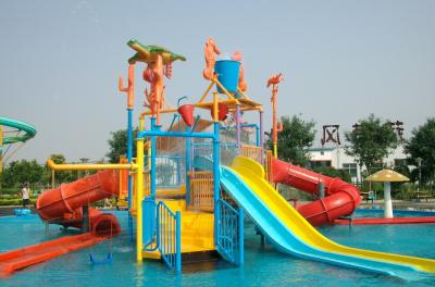 China Mini Kids Water House For Water Park Equipments For Children Play for sale