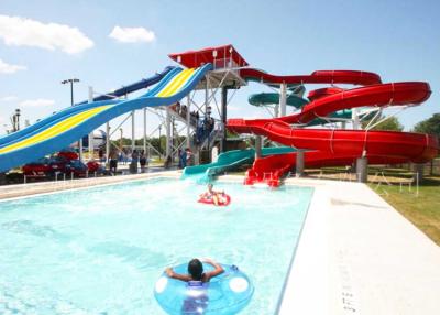 Chine Terrain de jeu fait sur commande de l'eau d'enfants de jeu de sports aquatiques de glissière d'eau de piscine à vendre