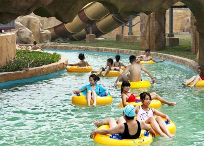 China Outdoor Water Park Swimming Pool Lazy River With Wave Making Machine for sale