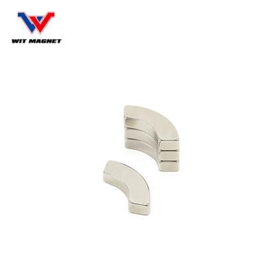 China Industrial Magnet Curved N42UH Permanent Arc Neodymium Magnet for sale