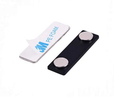 China Industrial Magnet China Supplier Wit Neodymium Magnetic Name Tag /ID Badge Holders in China for sale