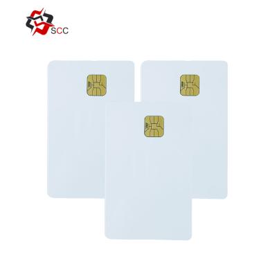 China Printed Clone Blank Memory Chip Waterproof / Waterproof Contact IC Smart Card With FM4428 for sale