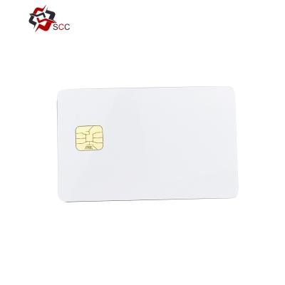 China Waterproof/waterproof printed clone blank memory chip contact IC smart card with sle4428 sle5528 sle4442 for sale