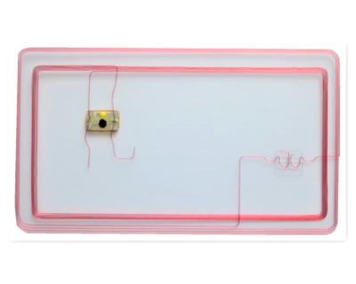 China Access control hot product led control card smart card pvc inlay rfid 4X10 with chip prelam with M1 S50 chip prelam for sale