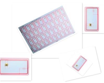 China Hot selling waterproof/waterproof certified rfid card led smart card pvc inlay rfid TK4100 TK5577 prelam with M1 S50 chip prelam for sale