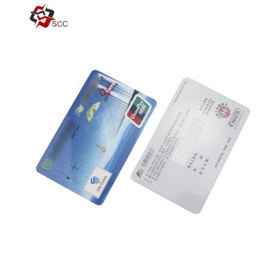 China Clone Memory Chip Waterproof / Waterproof Printable Blank Contact IC Card With sle4442 for sale