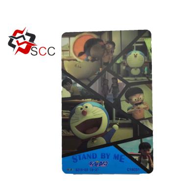 China Stylish hot sale 60X60 fabric card rfid special ticket waterproof/waterproof with S50 chip and PET and PVC compatible for sale