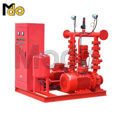 China Commercial Buildings High Flow Thruster 60 Meter Base Control Diesel Generator Package Electric Fire Fighting System Water Pump Station For Sale for sale