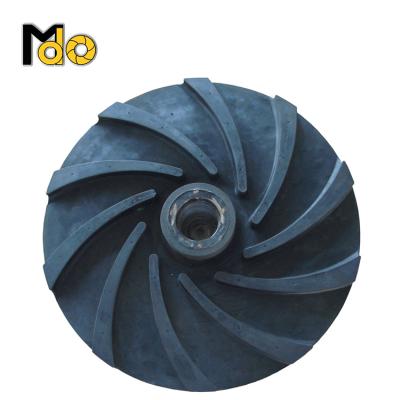 China High Chrome Alloy / Rubber Slurry Small Rubber Impeller Rubber Pump en venta