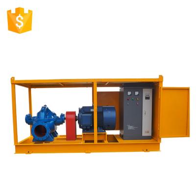 中国 Drinking Water Treatment Double Suction Pump Split Case Centrifugal Water Pump For Shrimp Harvesting 販売のため