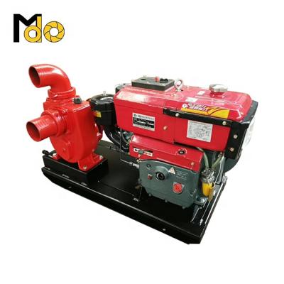 China Commercial Sewage Pump Self Priming Water Diesel Engine Pump Lower Prices Non-Clog Water Pump en venta