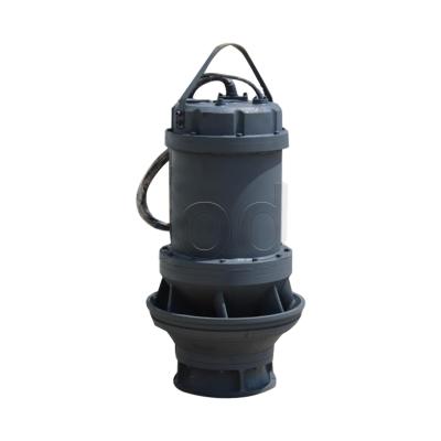 China Drinking water treatment sea water high pressure marine dredge mixing turbine axial flow electric submersible water pump en venta