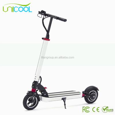 China Unicool light stand up 2 wheel 9 inch smart electric kick scooter flj t112 for sale