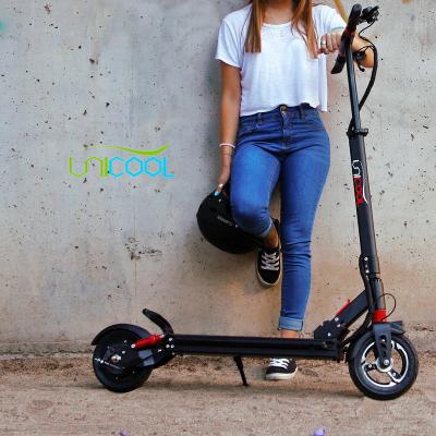 China 2020 Unicool New Arrival Unisex Electric Scooter 36V 350w Foldable Cheap Zero 8 Electric Scooter For Adults for sale