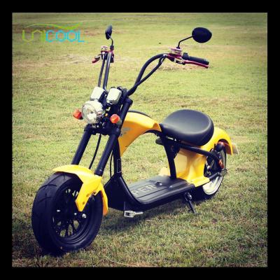 China Yes 2020 Popular Adult Electric Unicool Ciclomotor Electrico Chopper Fat Tire 2000W 1500W Fat Tire Motorcycle With Hidden Battery for sale