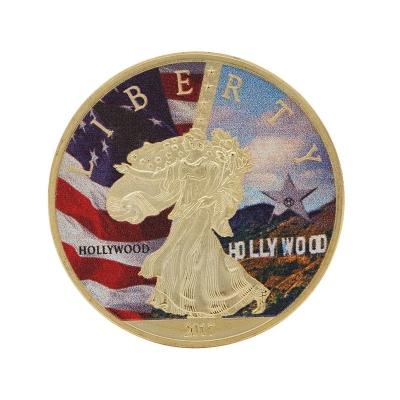 China Factory direct USA high quality Liberty Challenge Coin, Europe American Liberty Coin gold of 6 designs for sale