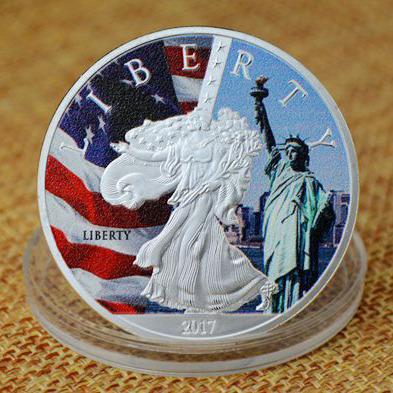 China Europe USA High Quality Liberty Challenge Coin, American Liberty Coins Gold Silver 6 Designs for sale