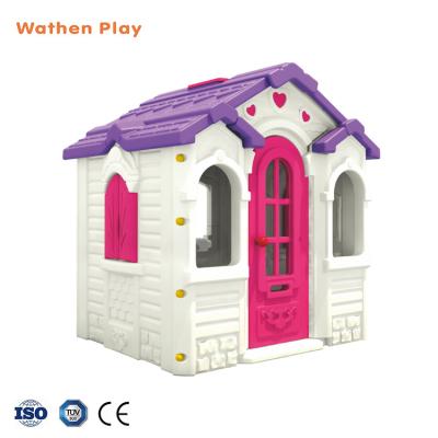 China 2-10 Years Attractive Design Multi-fuction Plastic Kids Room Playhouse Outdoor for sale