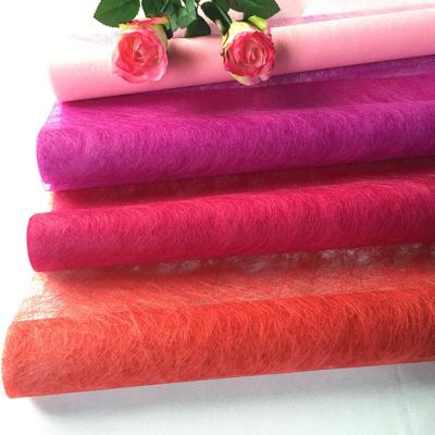 China Anti-bacteria non-woven polyester color reusable fabric wrapping for flower bouquet for sale