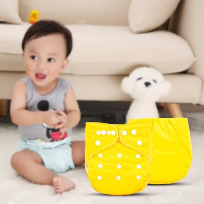 China Printed Adjustable Washable Clotj Diaper Pants Double-Row Instant Reusable Diapers Baby Diapers Pants for sale