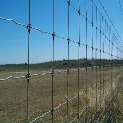 China Garden Fence 4 Feet Hinge Joint Forage Panel Cattle Fence Galvanized Farm Field Fence For Sheep/Goat for sale